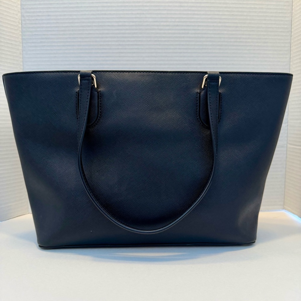 KATE SPADE NEW YORK Black Leather Shoulder Bag Tote - Picture 4 of 16